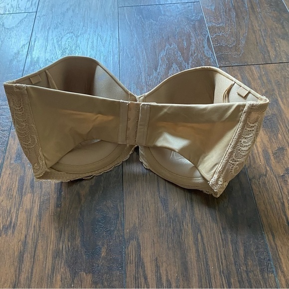Lilyette Nude Strapless Bra Size 38DD - Picture 2 of 10